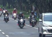 Simpang Baruna Disesaki Pemudik Roda Dua