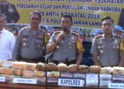 58 Kilogram Sabu Dikemas Produk Asing