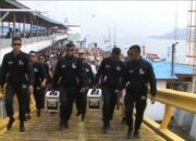 Api Asian Games XVIII Seberangi Selat Sunda