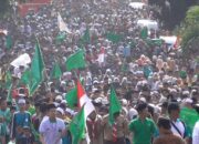 Jalan Sehat Sarung Gagal Rekor Muri