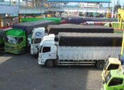 Ribuan Truk Tertahan di Bakauheni