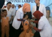 Imunisasi MR, Lampung Peringkat 2 Nasional