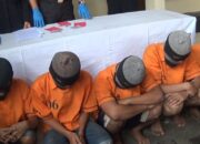 Lima Warga Ditangkap Pesta Sabu