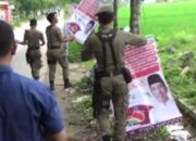 Pasang di Pohon, Banner Jokowi Dicopot