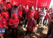 Kantor DPC PDI P Dibangun Dua Lantai