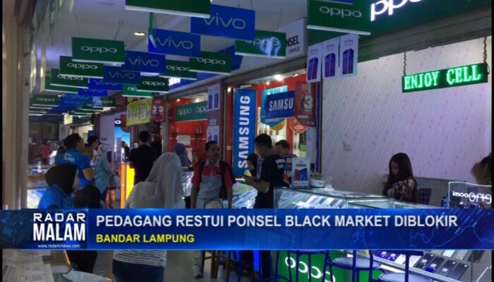 Pedagang Restui Ponsel Black Market Diblokir