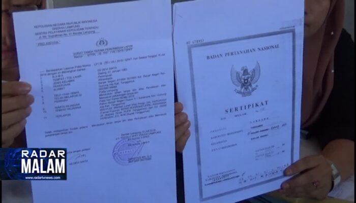 Bupati Tanggamus & Kadis Dipolisikan