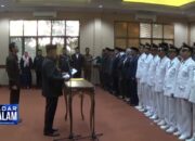 Nanang Lantik 123 Pejabat Struktural