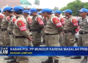 Kaban Pol PP Mundur Karena Masalah Pribadi