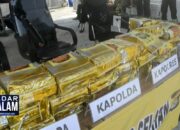 Teh China Berisi Sabu 65 Kilogram