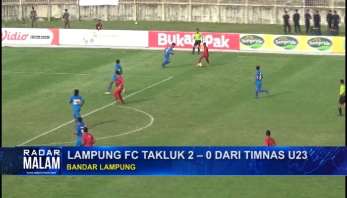 Lampung FC Kalah Kelas