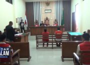 Pasangan Pengedar Sabu, Divonis 10 Tahun