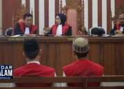 Dua Kurir Sabu Seberat 100 Gram  Divonis Berbeda