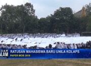 Ratusan Mahasiswa Baru Unila Kolaps