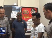 Kurir Sabu Bersenpi Diamankan Polsek Panjang