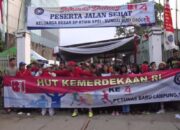 Semangat HUT RI Ke 74 Tahun Sungai Budi Group Gelar Jalan Sehat