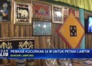 Pemkab Kucurkan 34 M Untuk Petani Lamtim