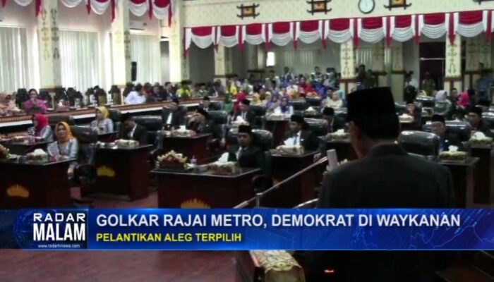 Golkar Rajai Metro, Demokrat Di Waykanan