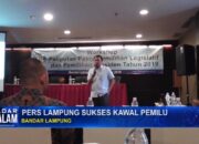 Pers Lampung Sukses Kawal Pemilu