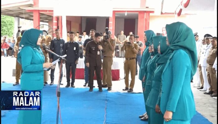 Ketua TP PKK Desa Kecamatan Kalianda dan Rajabasa Di Kukuhkan