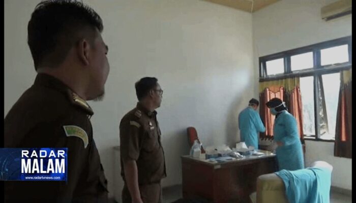 Seluruh Jaksa Kejari Lampung Timur Di Tes Urine
