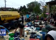 Atasi Kekeringan, 100.000 Liter Air Bersih Dibagikan