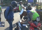 Pelajar Dominasi Pelanggaran Lalulintas Pada Operasi Patuh Krakatau