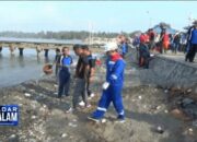 Peringati Hari Perhubungan Tahun 2019 Sabandar Pelabuhan Kelas III Kota Agung Kabupaten Tanggamus Gelar Bersih Pantai