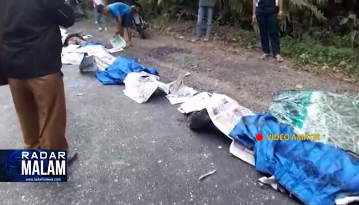 Medis Lamban Jasad Korban Dijejer