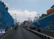 Pengerjaan Mural Underpass Unila Rampung Selasa