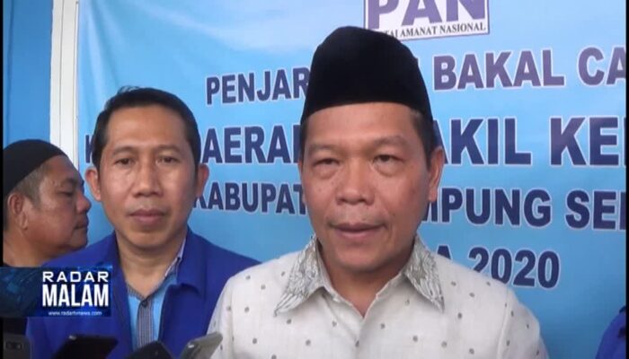 Kandidat Kembalikan Berkas Pencalonan Ke PAN