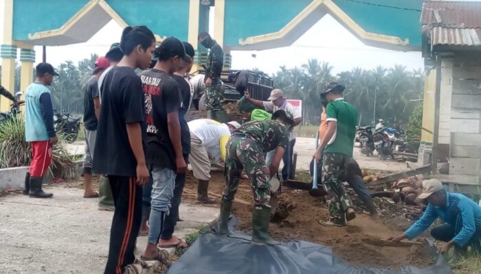 Sasaran Penimbunan Jalan sertu Percepatan Persentase Pekerjaan TMMD ke-106