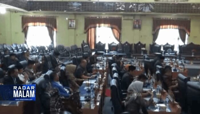 Empat Pimpinan DPRD Definitif Diusulkan