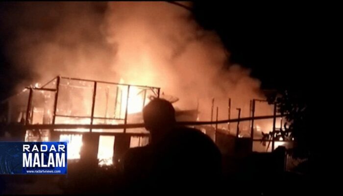 Bunyi Ledakan, Dua Rumah Ludes