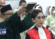 Ratriningtias Jabat Ketua PN Kota Agung