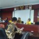 Suasana rapat persiapan pelantikan Bravo 5 Lampung