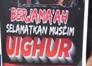 Muslim Lampung Bela Uighur