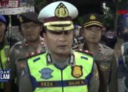 POLISI BUBARKAN ABG BALAP LIAR
