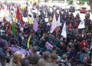 Tolak RUU Omnibus Law Mahasiswa Lampung Bergerak