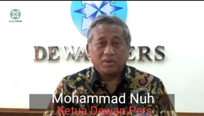 Pandemi Wabah Virus Corona, Dewan Pers Ajak Insan Pers Bersatu