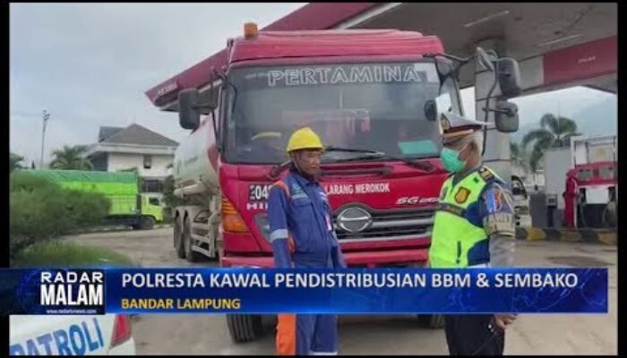 Polresta Kawal Pendistribusian BBM dan Sembako