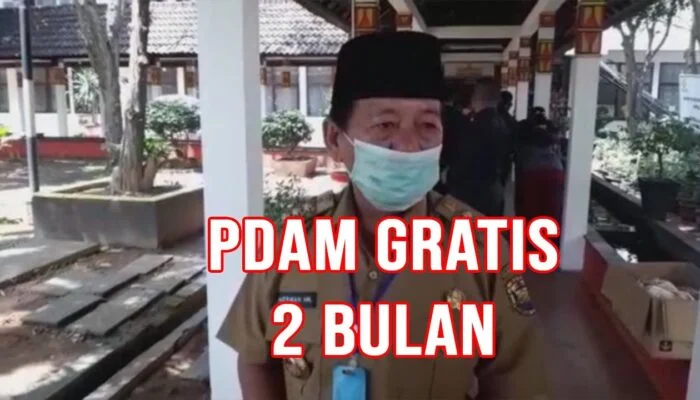 Pemkot Gratiskan PDAM 2 Bulan
