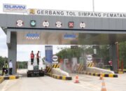 Rest Area dan Gerbang Tol Disemprot Disinfektan