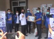 Peduli Covid-19, DPC Demokrat Lamtim Salurkan Bantuan