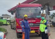 Polresta Bandar Lampung Kawal Pendistribusian Sembako dan BBM