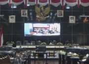 Paripurna Penyampaian LKPJ DPRD Metro Digelar Teleleconference