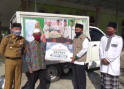 Baznas Way Kanan Bagikan 2000 Paket Sembako