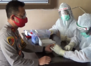 Puluhan Personel Polres Way Kanan Rapid Test