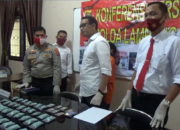 3020 Pil Ektasi Asal Pekan Baru Diamankan Polda Lampung