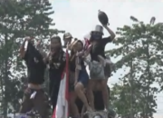 Kantor Pemkab Lampung Timur Digoyang Pekerja Seni